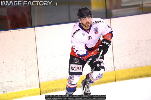2021-10-10 Hockey Milano Bears-Valpellice Bulldogs 2527 Gabriele Asinelli